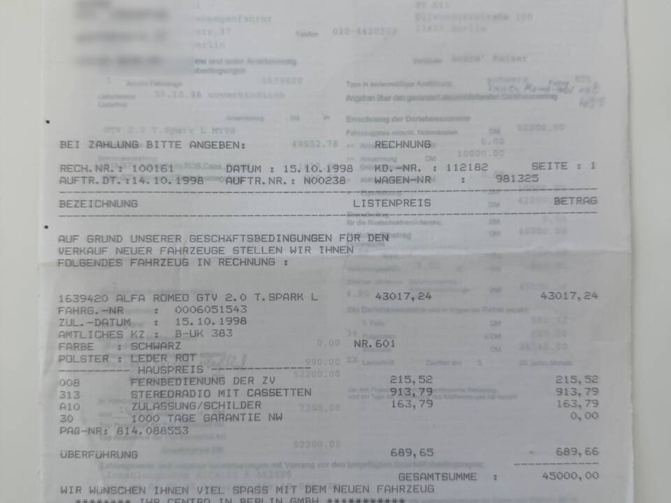 Imagen 75/90 de Alfa Romeo GTV 2.0 Twin Spark (1998)