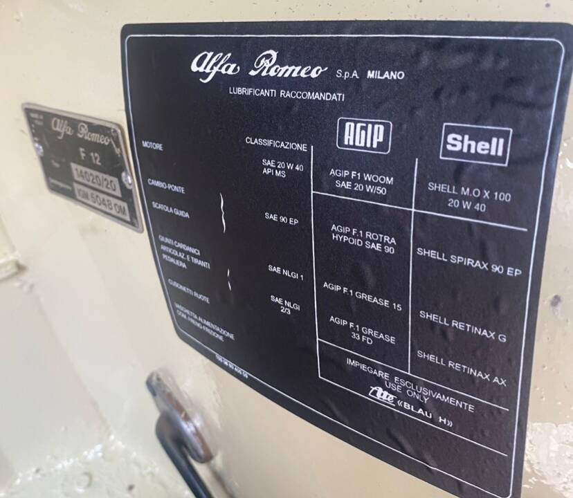 Afbeelding 13/18 van Alfa Romeo A12&#x2F;F12 (1968)