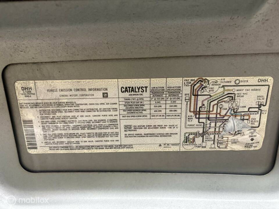 Bild 46/50 von Chevrolet Van (1983)