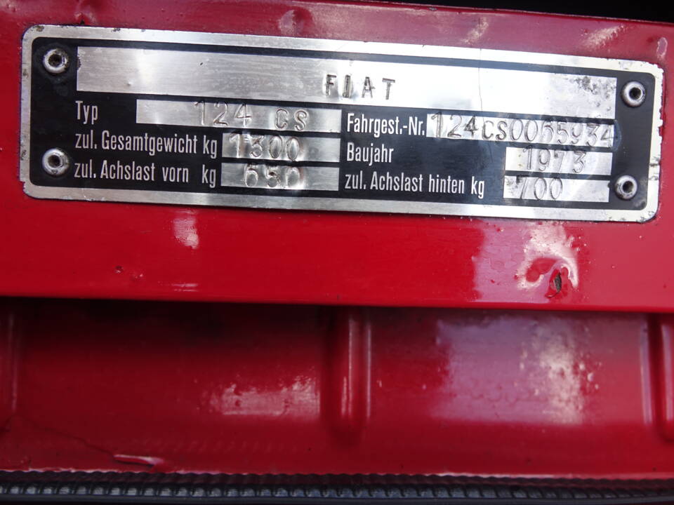 Image 23/32 of FIAT 124 Spider CS (1973)
