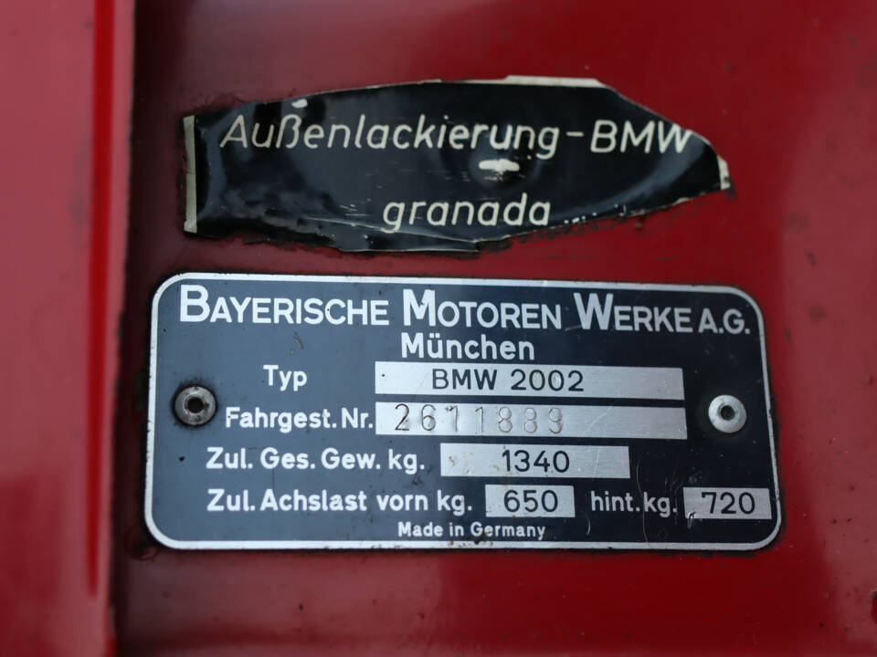Image 26/50 of BMW 2002 (1970)