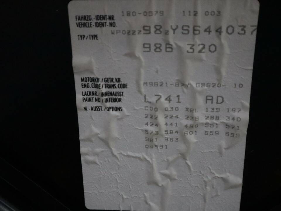 Bild 27/41 von Porsche Boxster S (2000)