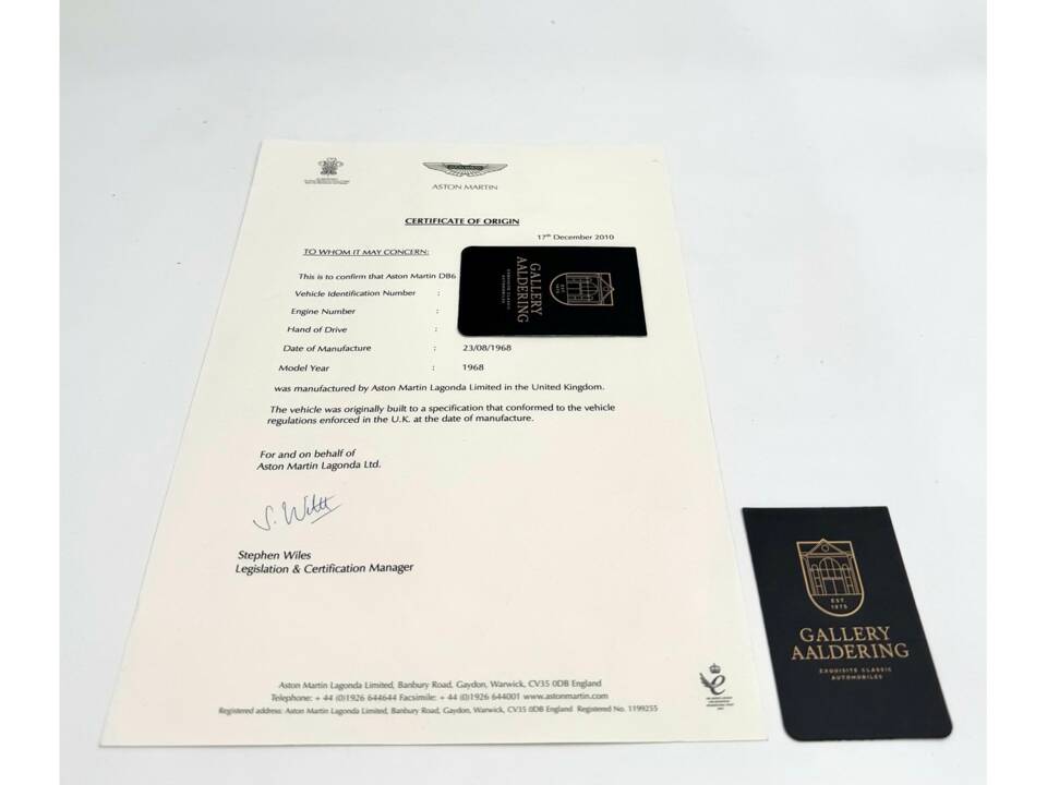 Bild 8/50 von Aston Martin DB 6 (1968)
