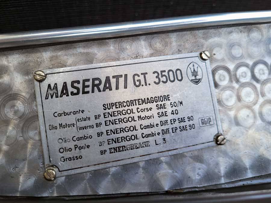 Bild 42/46 von Maserati 3500 GT Touring (1961)