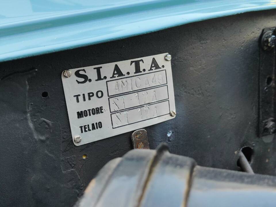 Afbeelding 11/50 van SIATA Amica (1949)