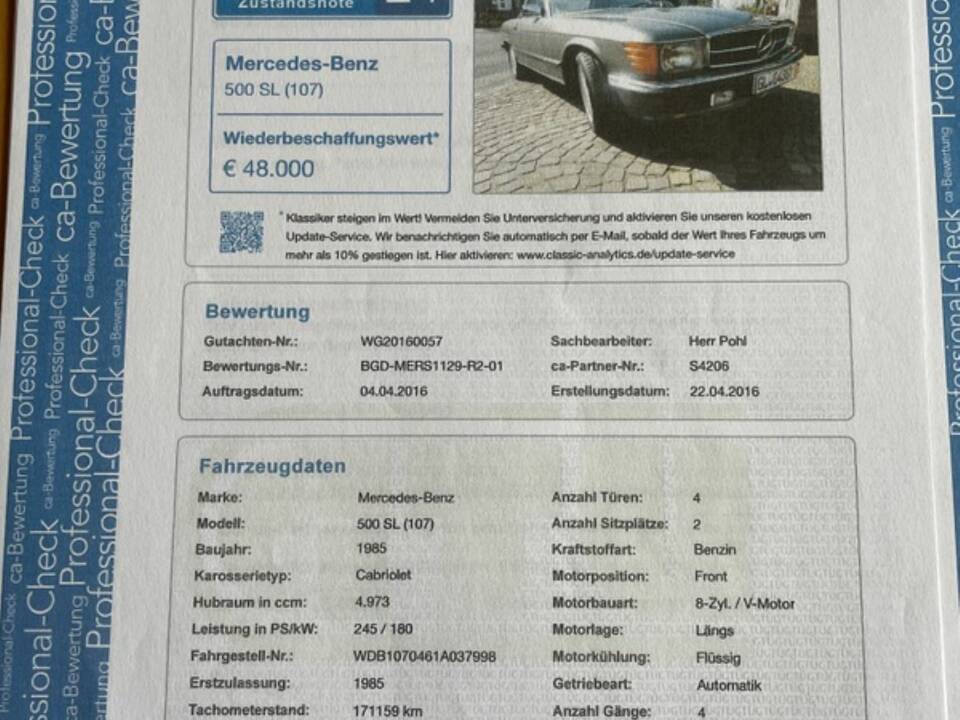 Immagine 41/56 di Mercedes-Benz 500 SL (1985)