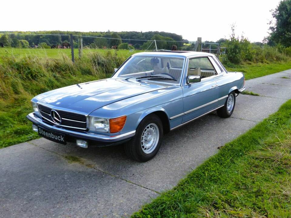 Mercedes-Benz 280 SLC (C 107) graublau metallic 1979