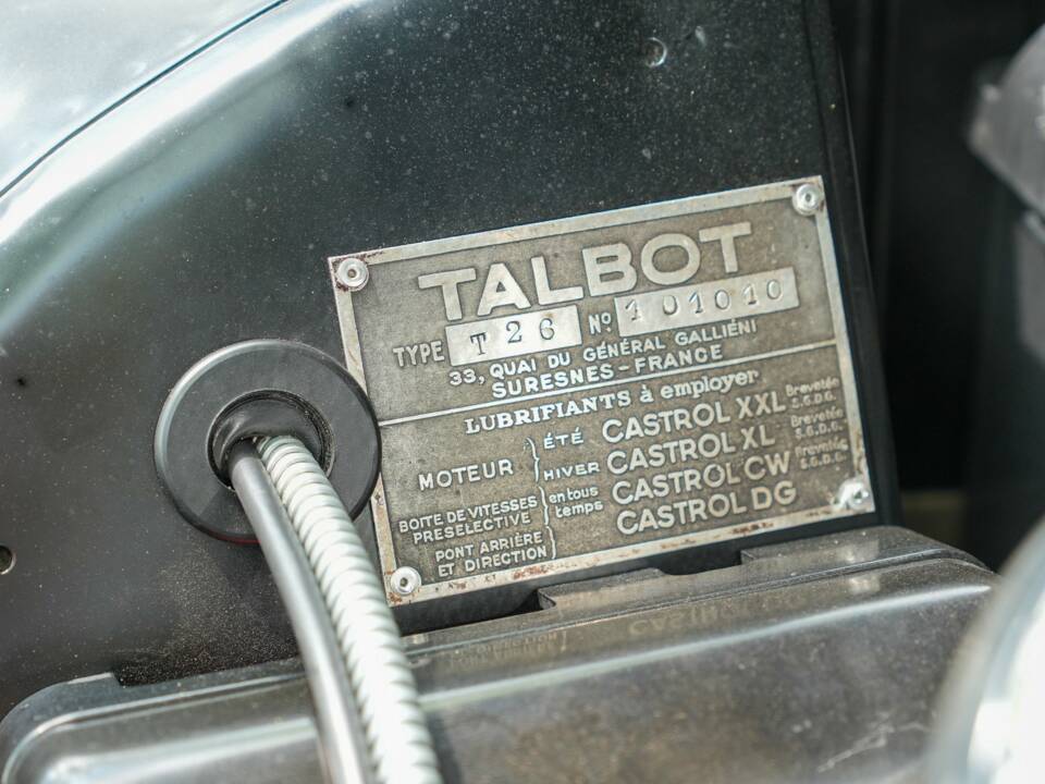 Image 32/41 de Talbot-Lago T26 Record (1949)