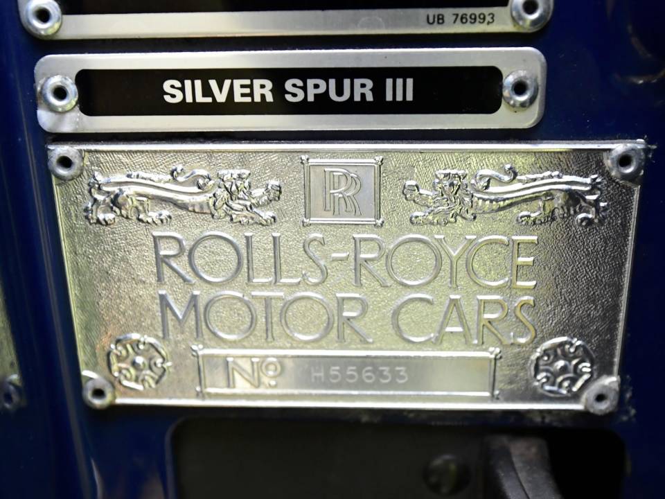 Bild 42/50 von Rolls-Royce Silver Spur III (1995)