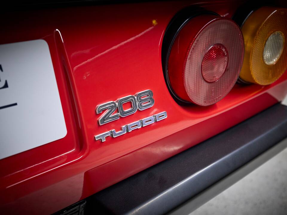 Afbeelding 42/100 van Ferrari 208 GTB Turbo (1982)