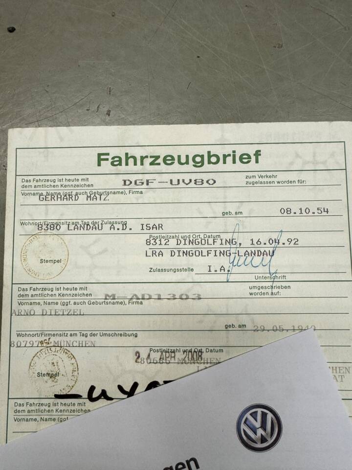 Bild 98/99 von Volkswagen Käfer 1200 Jubiläumsmodell (1985)