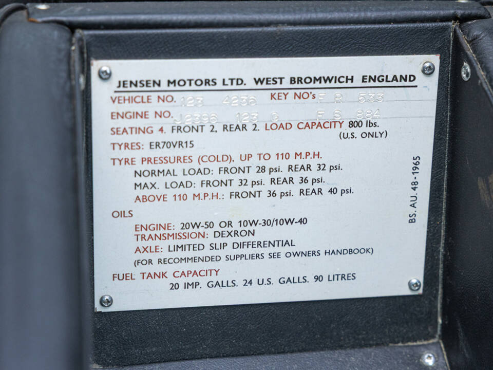 Bild 26/42 von Jensen Interceptor  MK II (1971)
