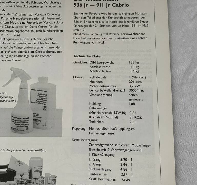Immagine 59/68 di Porsche 936 Junior (1981)