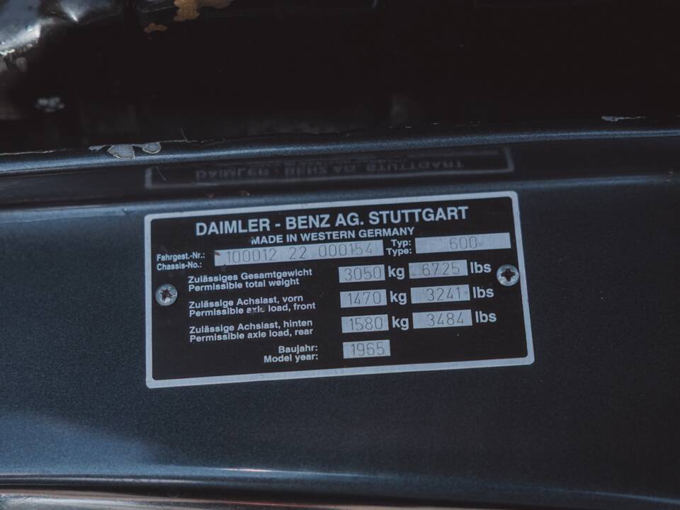 Bild 37/50 von Mercedes-Benz 600 (1965)