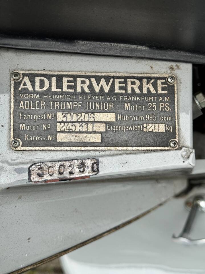 Image 2/15 of Adler Trumpf Junior (1937)