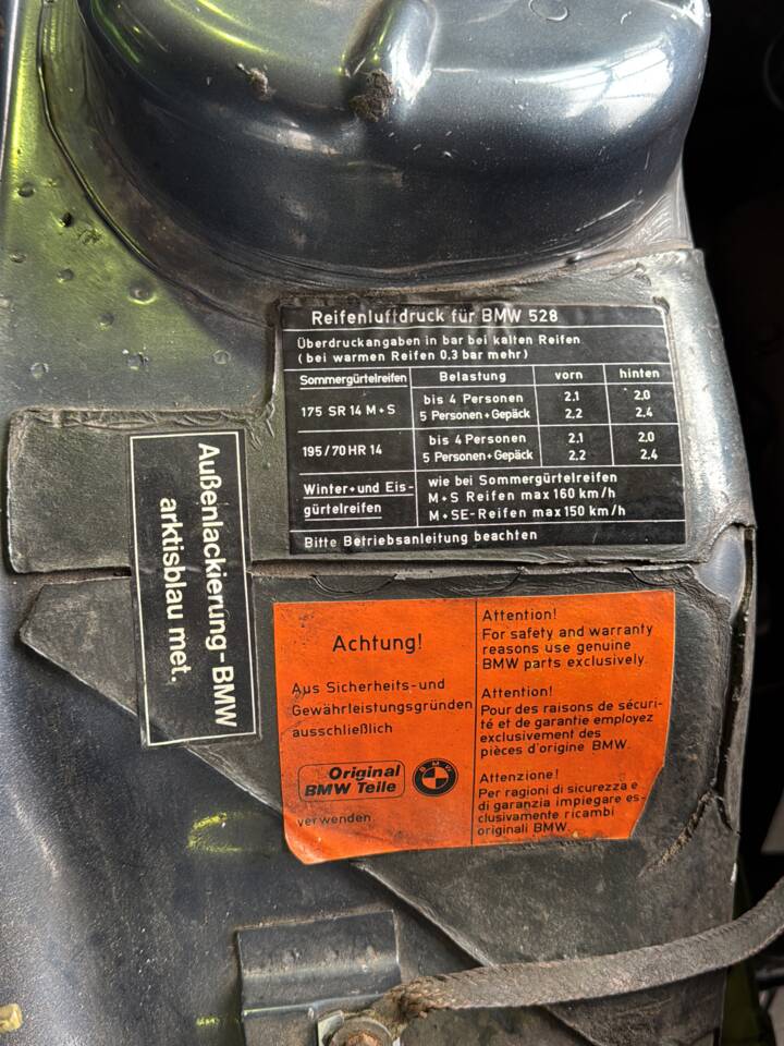 Afbeelding 13/28 van BMW 528 (1976)