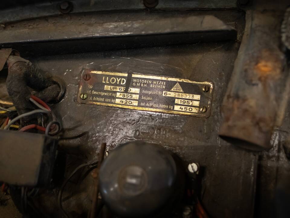 Bild 11/19 von Lloyd LP 600 (1957)