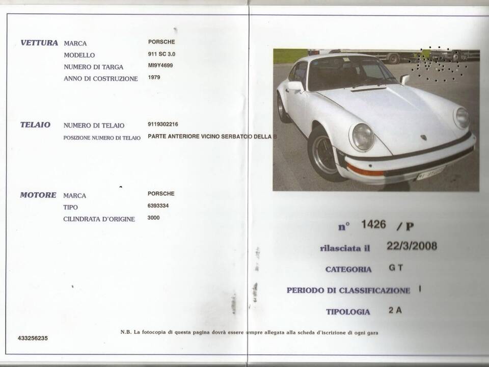 Bild 103/105 von Porsche 911 SC 3.0 (1979)