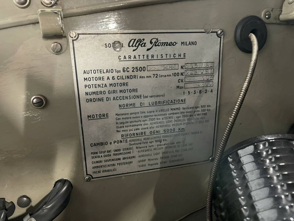 Bild 15/34 von Alfa Romeo 6C 2500 Super Sport (1949)