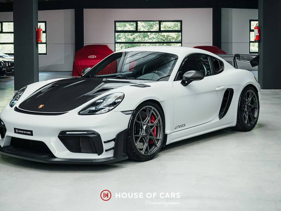 Image 2/25 de Porsche 718 Cayman GT4 RS Weissach (2022)