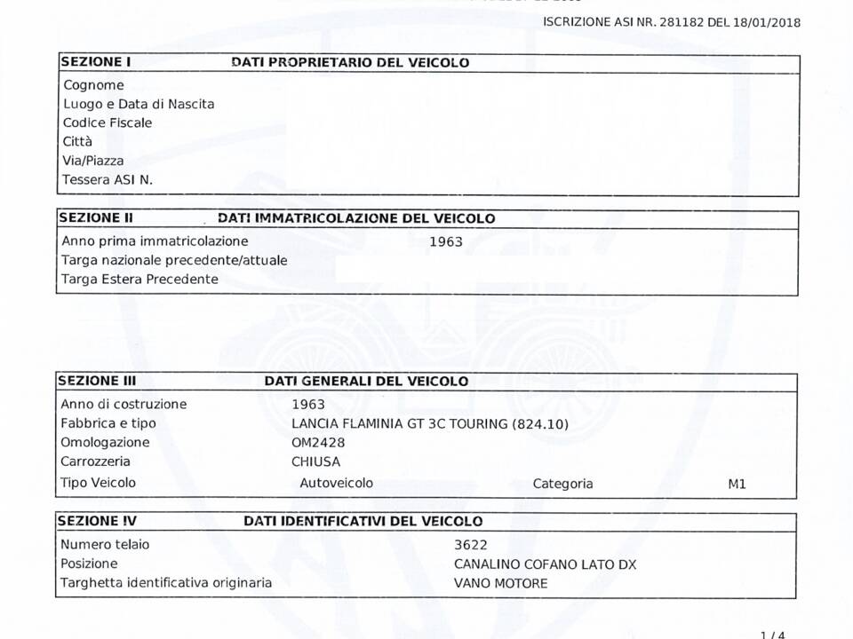 Afbeelding 54/55 van Lancia Flaminia GT 2.5 3C Touring (1963)