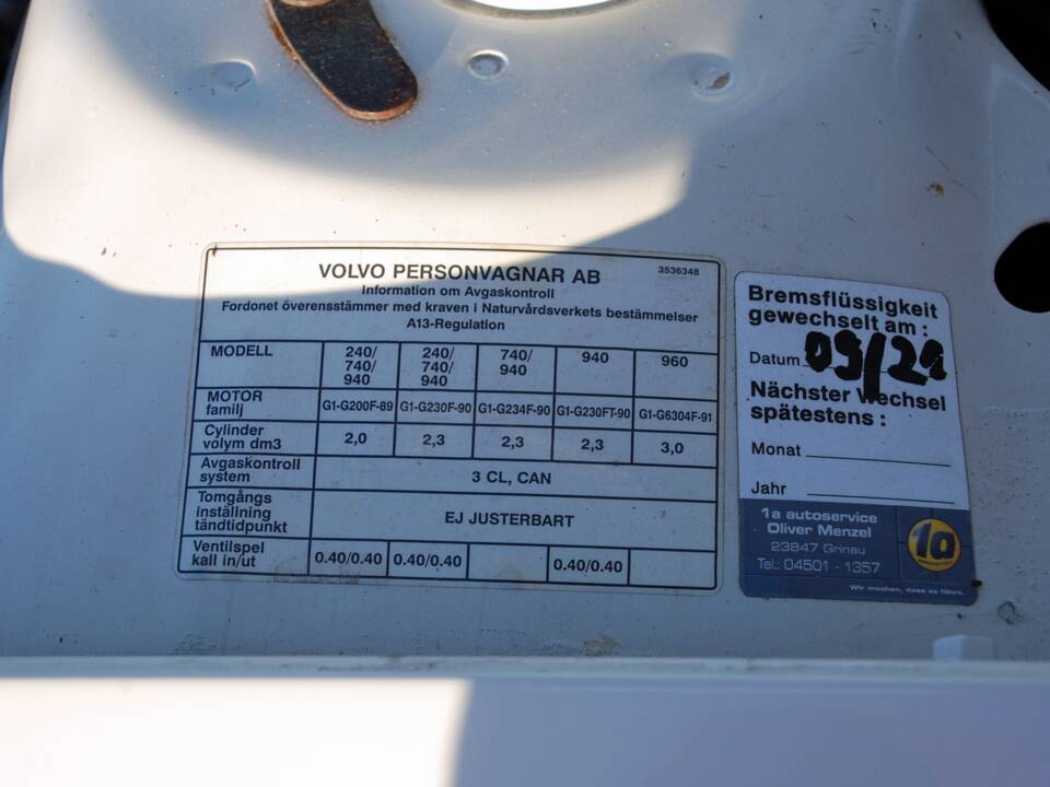 Afbeelding 32/45 van Volvo 245 GL (1991)