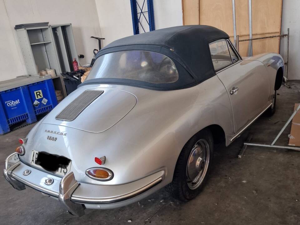 Afbeelding 2/6 van Porsche 356 B 1600 Roadster (1963)
