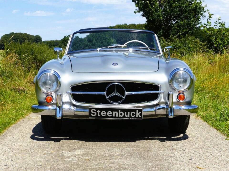 Mercedes-Benz 190 SL Roadster (W 121) Silber metallic 1956