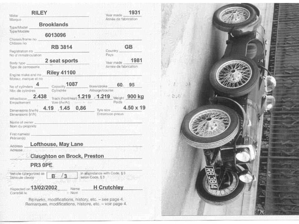 Bild 56/58 von Riley Nine Brooklands Speed Model (1931)