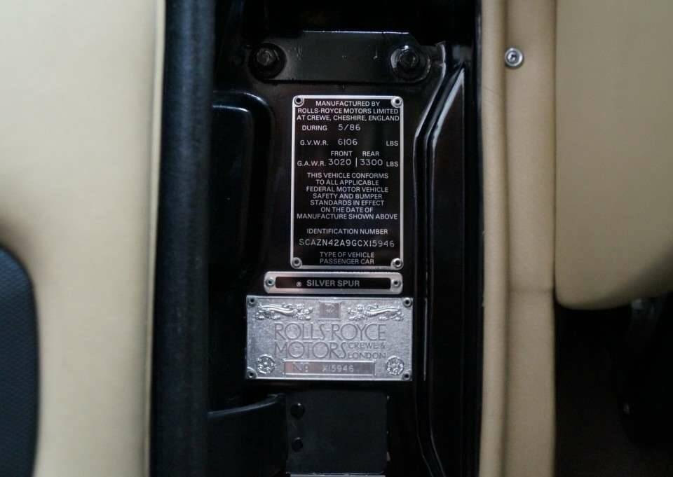 Imagen 16/50 de Rolls-Royce Silver Spur (1986)