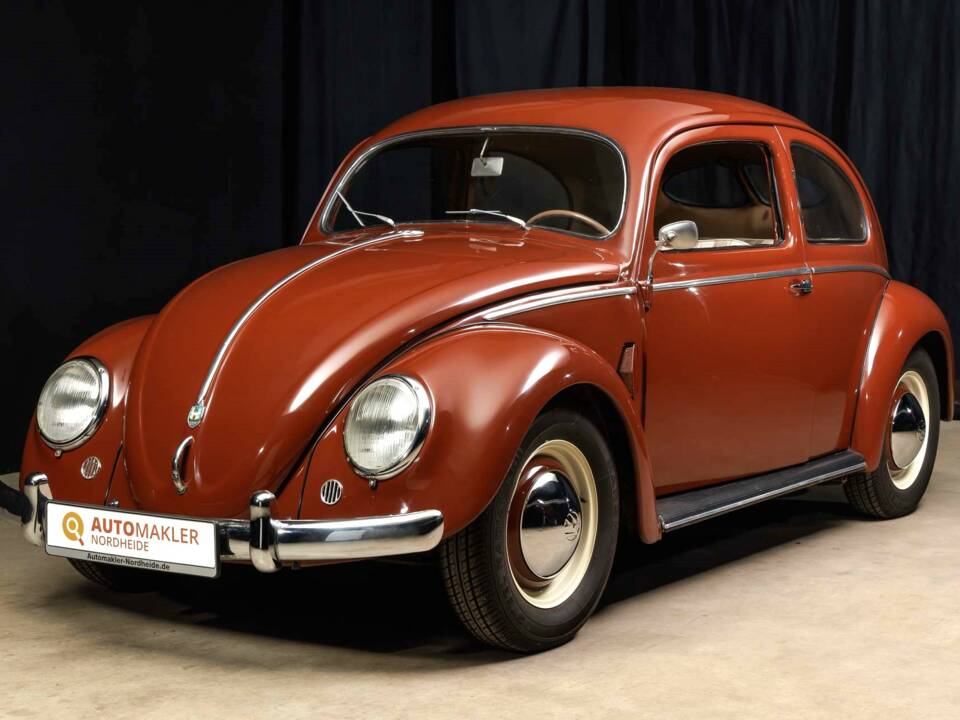 Image 1/86 de Volkswagen Käfer 1100 Export (Brezel) (1951)