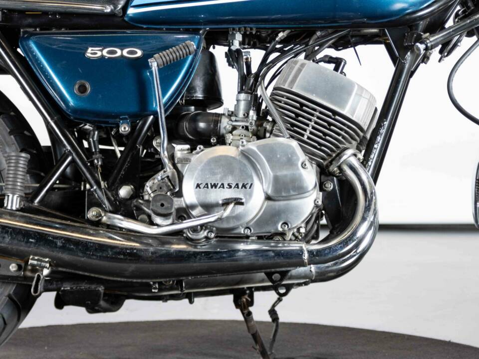 Image 11/49 of Kawasaki H1 500 Mach III (1976)