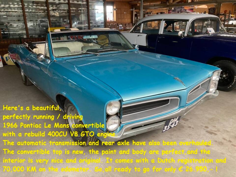 Immagine 1/25 di Pontiac Tempest Le Mans (1966)