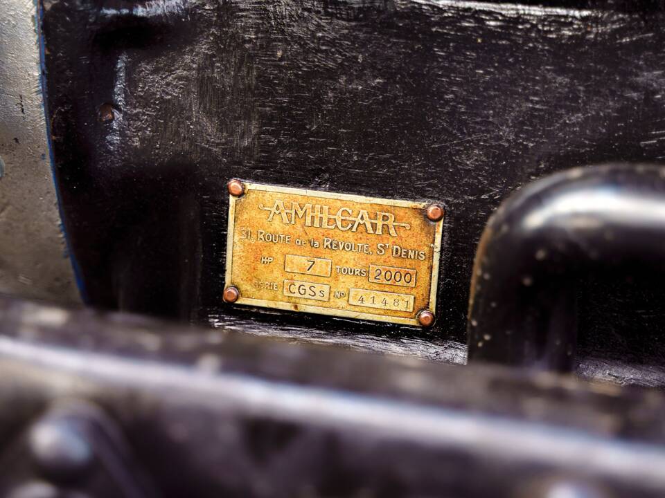 Bild 26/26 von Amilcar CGSS (1927)