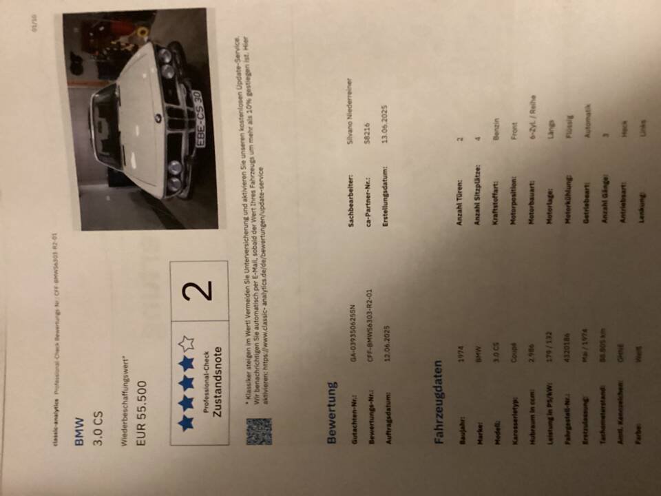 Image 22/22 of BMW 3.0 CS (1974)
