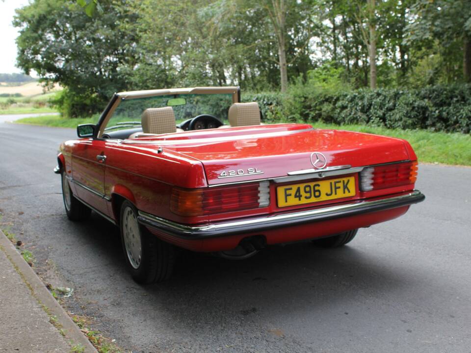 Image 4/20 de Mercedes-Benz 420 SL (1989)