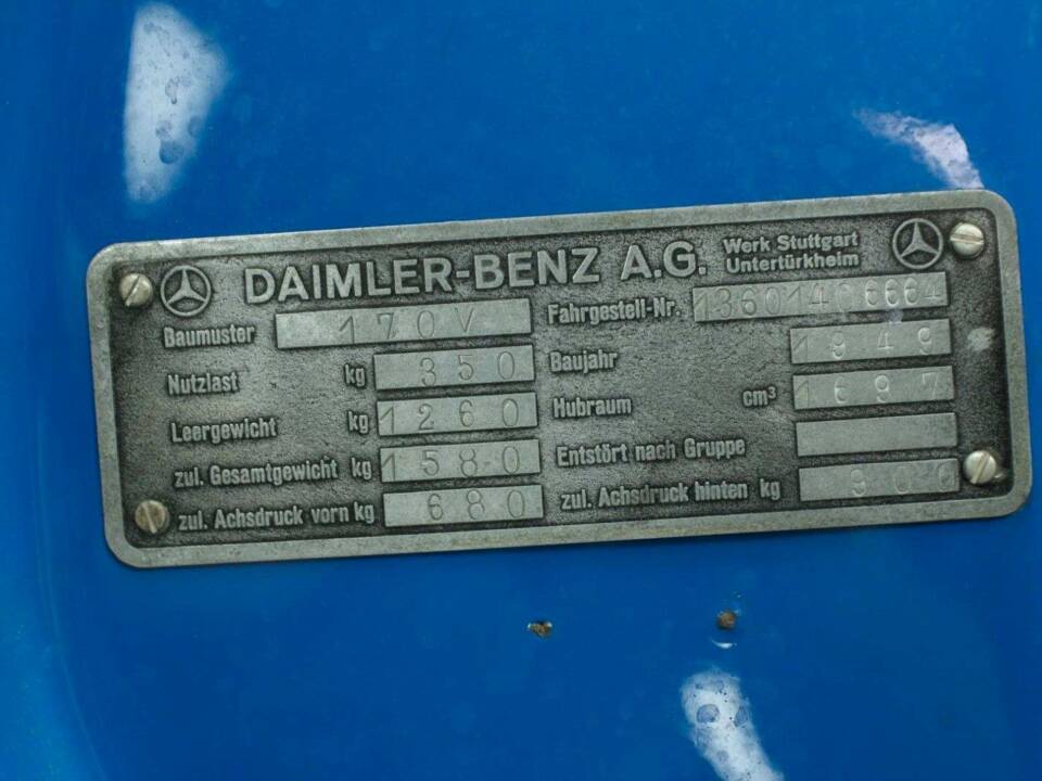 Image 35/49 of Mercedes-Benz 170 V (1949)