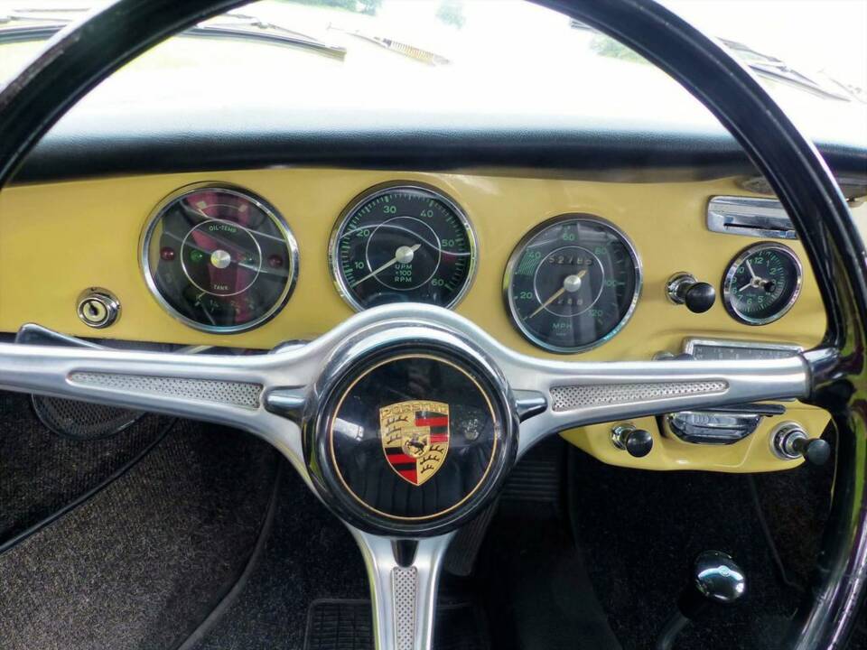 Porsche 356 C 1600 Coupé champagnergelb (Porsche 6405) 1964