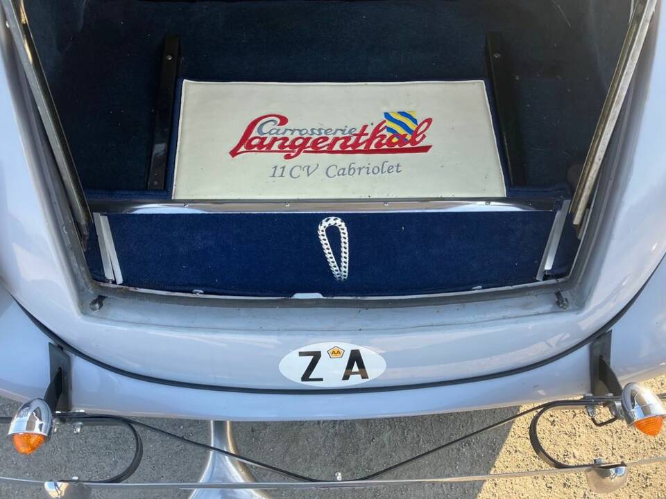 Citroën Traction Avant 11 CV Cabriolet (Langenthal) 1951