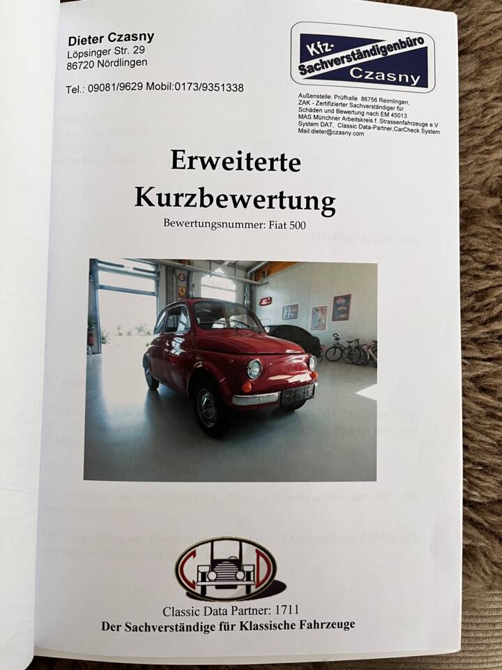 Afbeelding 6/8 van FIAT 500 F (1966)