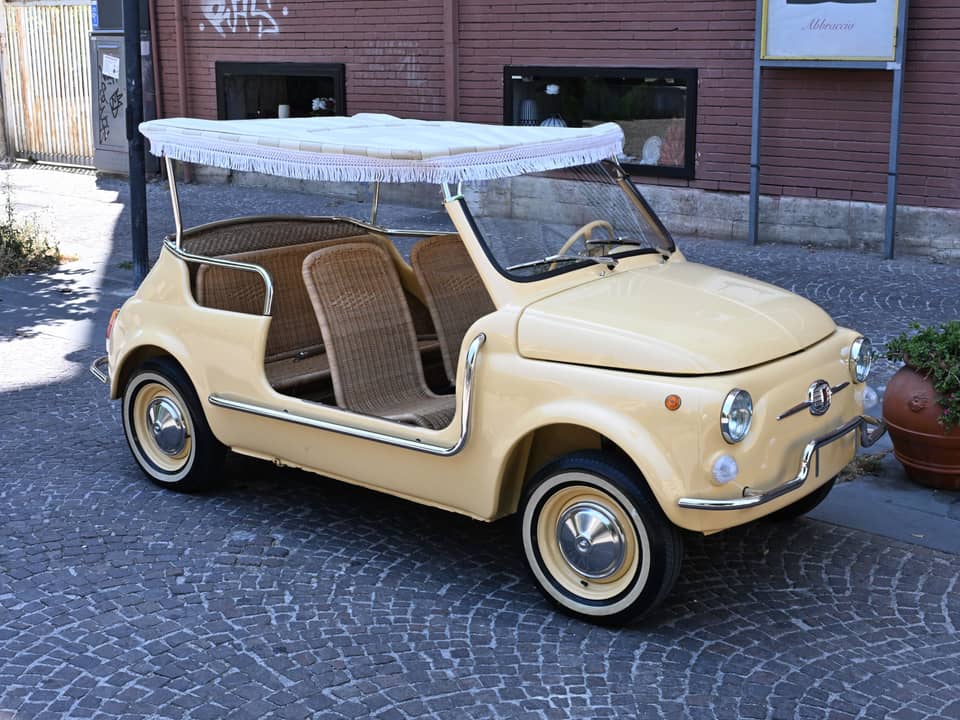 Bild 6/50 von FIAT Ghia 500 Jolly (1970)