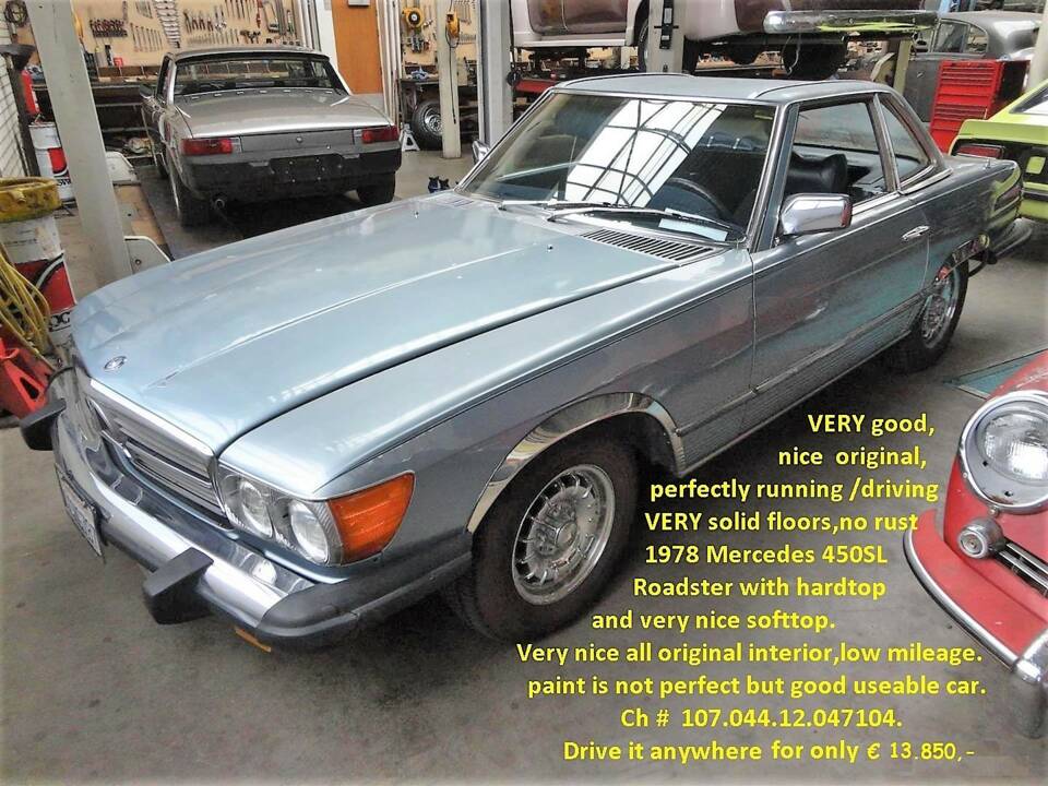 Bild 19/26 von Mercedes-Benz 450 SL (1978)