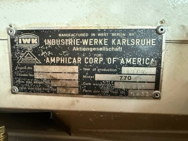 Bild 23/25 von Amphicar 770 (1967)
