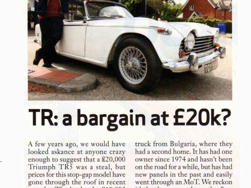 Imagen 19/50 de Triumph TR 5 PI (1968)