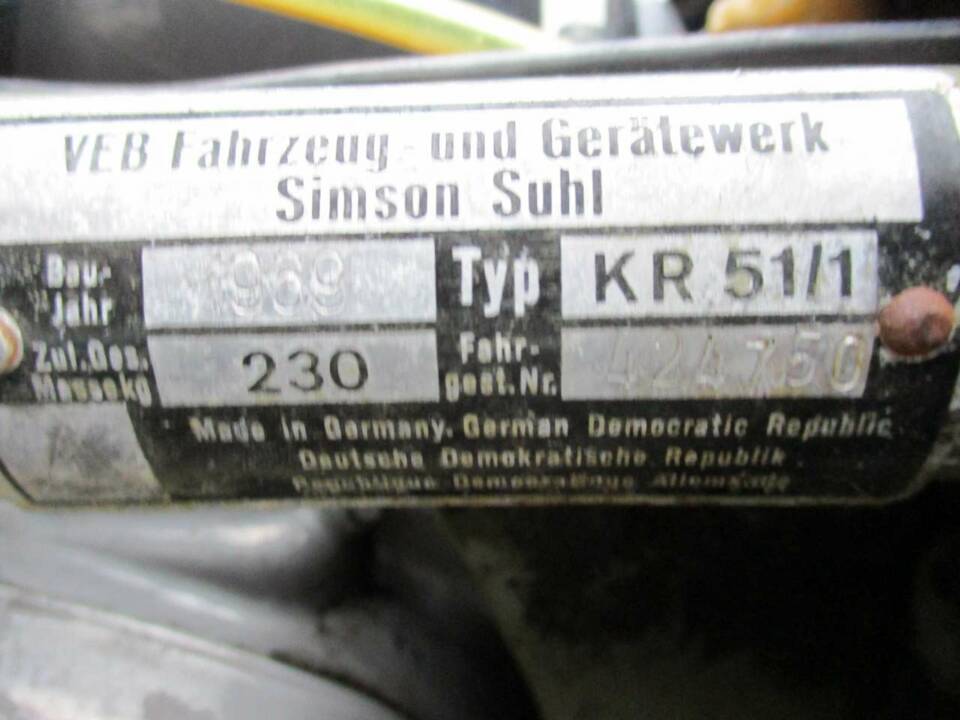 Afbeelding 13/38 van Simson DUMMY (1969)