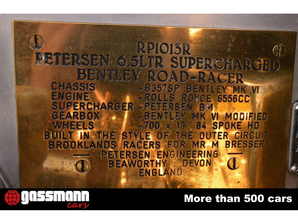 Immagine 15/15 di Bentley 6 1&#x2F;2 Litre Petersen Special (1938)