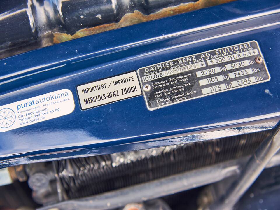 Image 14/38 of Mercedes-Benz 300 SEL 6.3 (1970)