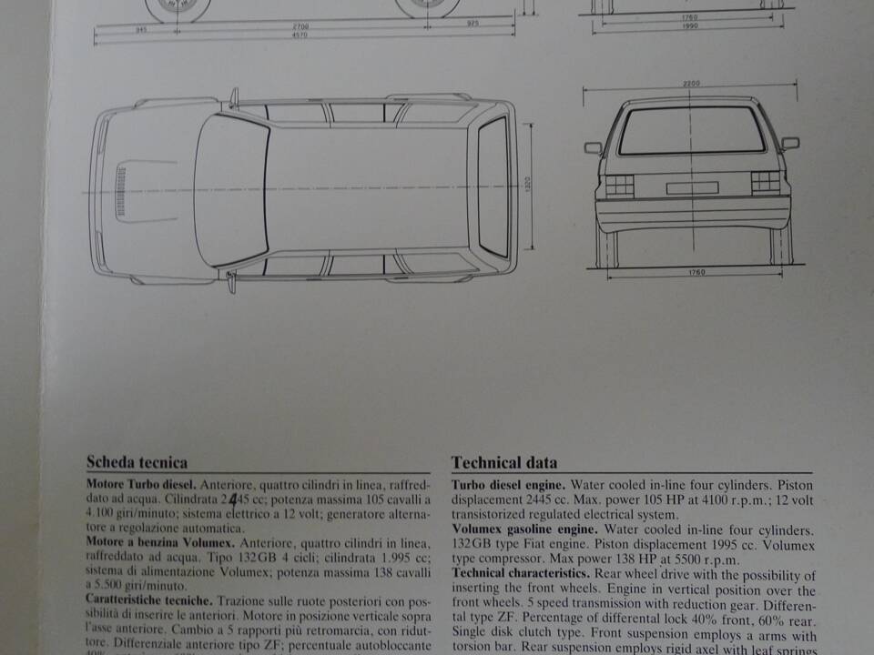 Bild 24/47 von Rayton Fissore Magnum 4x4 (1985)