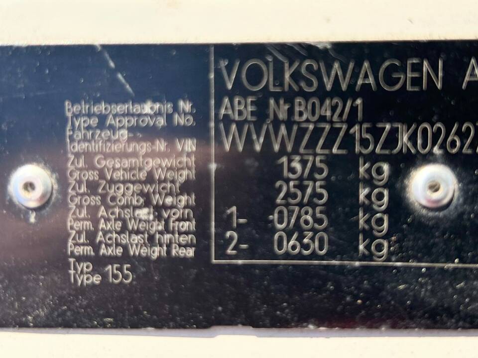 Image 15/15 de Volkswagen Golf Mk I Convertible 1.6 (1988)