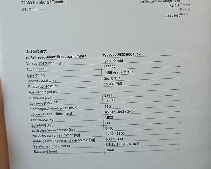 Bild 11/17 von Volkswagen T3 Panel Van 1.6 D (1983)